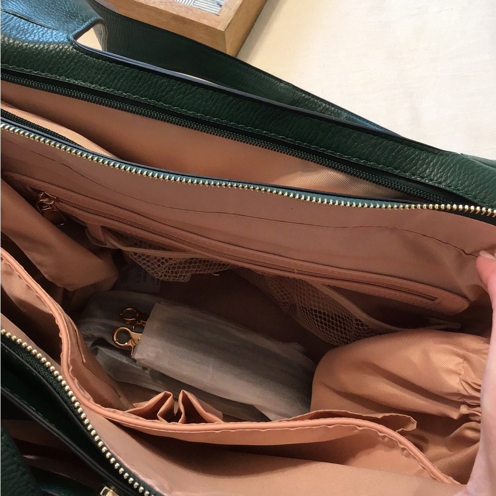 NEW Poppy & Peonies Anniversary Bag - Heritage Green - Picture 2 of 6